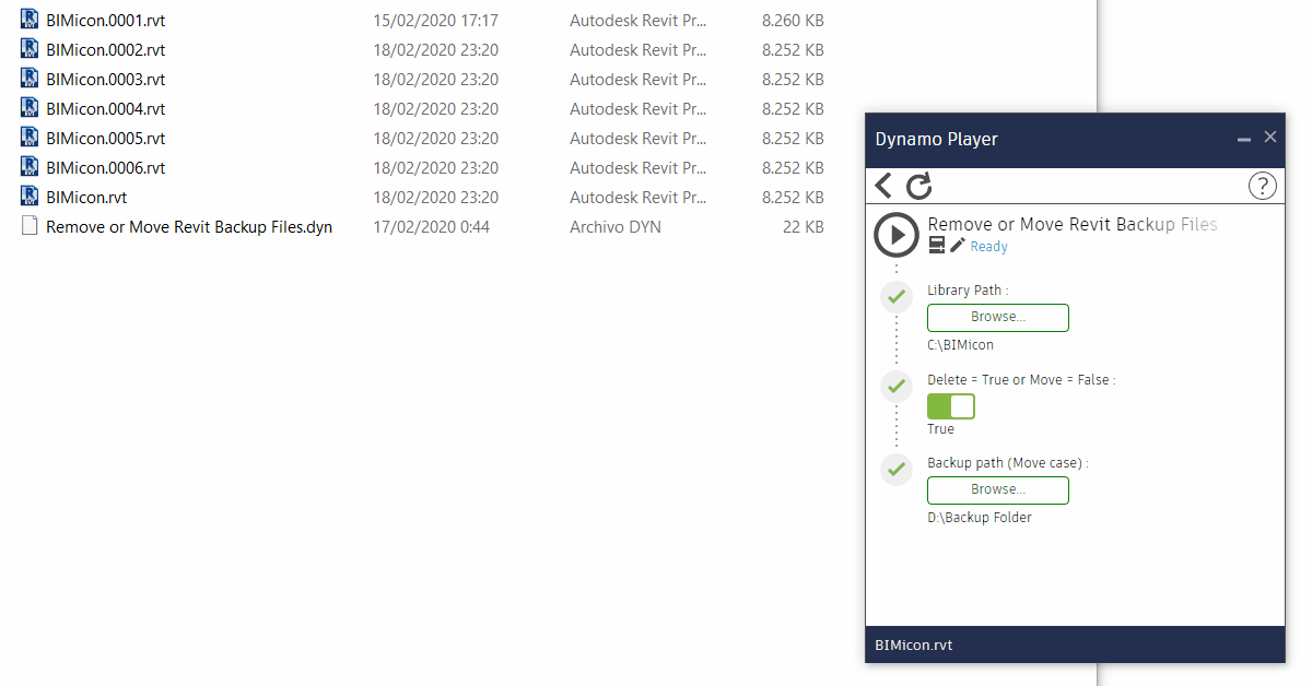 Delete or Move Revit Backups