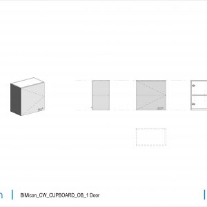 BIMicon_CW_CUPBOARD_OB_1 Door