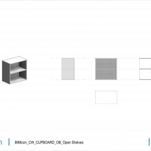 BIMicon_CW_CUPBOARD_OB_Open Shelves