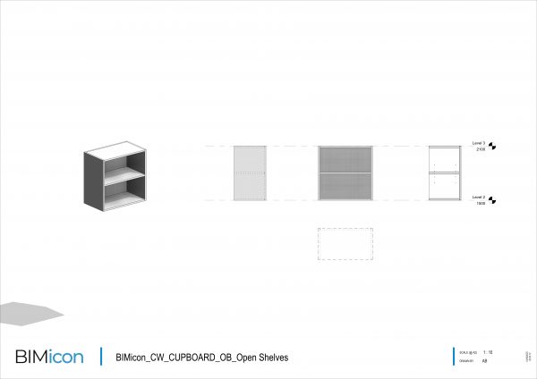 BIMicon_CW_CUPBOARD_OB_Open Shelves